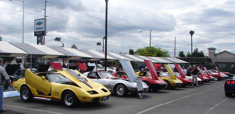 1977 & C3 Corvette trophies