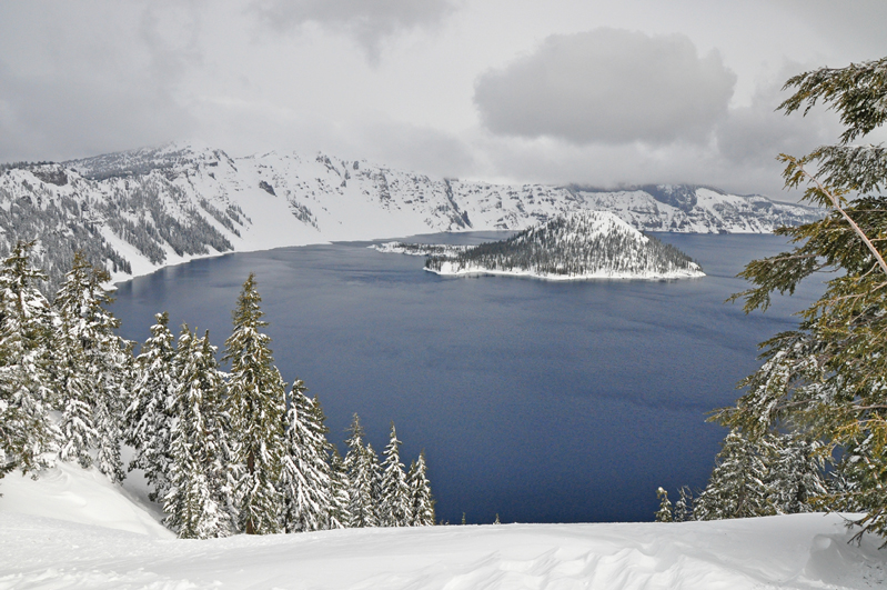  Crater Lake in Winter