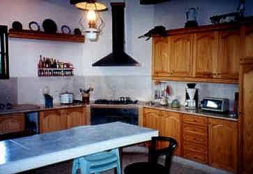 vacation house kitchen